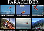 Paragliding social matrix.